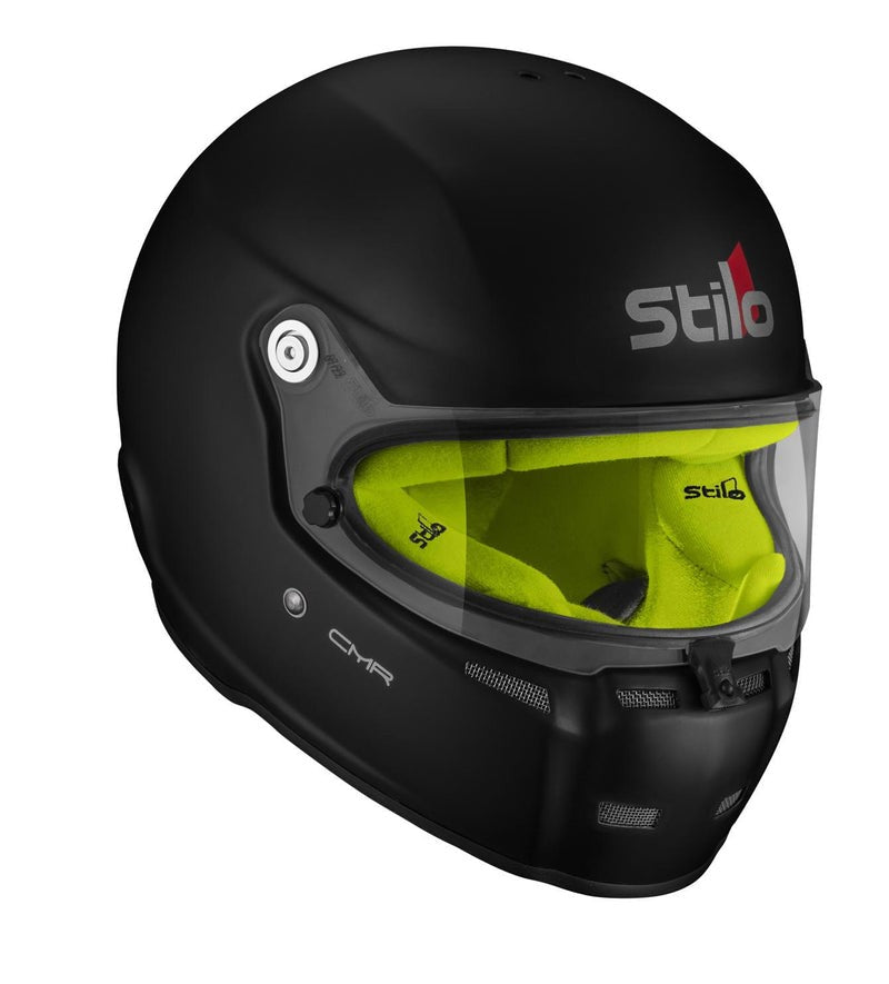 Sparco Casco Stilo St5 Cmr Negro Mate Interior Amarillo Karting Talla 56 - Sparco original VRM Motorsports imagen 3