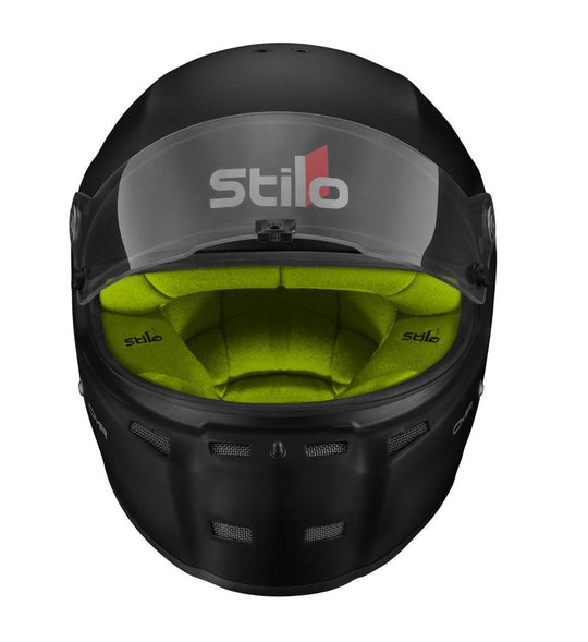 Sparco Casco Stilo St5 Cmr Negro Mate Interior Amarillo Karting Talla 57 - Sparco original VRM Motorsports imagen 1