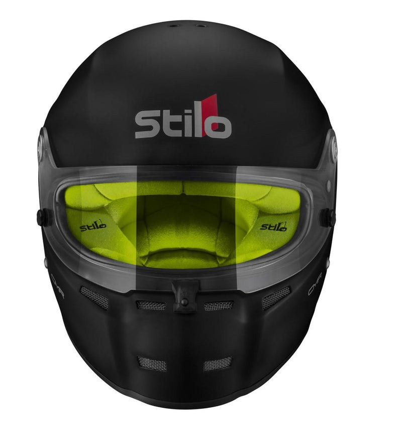 Sparco Casco Stilo St5 Cmr Negro Mate Interior Amarillo Karting Talla 57 - Sparco original VRM Motorsports imagen 8