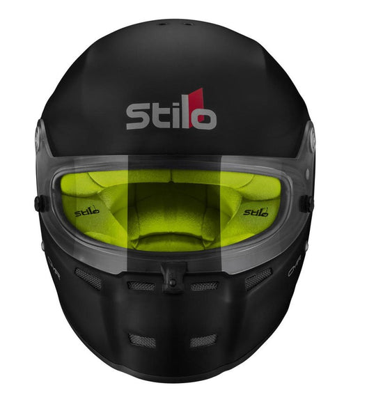 Sparco Casco Stilo St5 Cmr Negro Mate Interior Amarillo Karting Talla 57 - Sparco original VRM Motorsports imagen 8