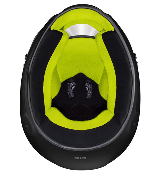 Sparco Casco Stilo St5 Cmr Negro Mate Interior Amarillo Karting Talla 59 - Sparco original VRM Motorsports imagen 6