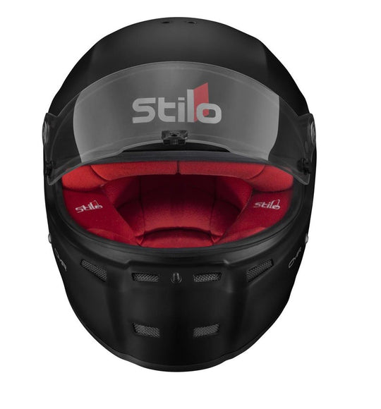 Sparco Casco Stilo St5 Cmr Negro Mate Interior Rojo Karting Talla 56 - Sparco original VRM Motorsports imagen 1