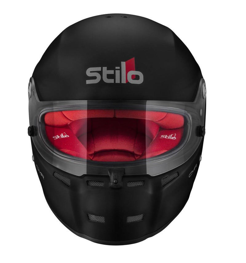 Sparco Casco Stilo St5 Cmr Negro Mate Interior Rojo Karting Talla 56 - Sparco original VRM Motorsports imagen 8