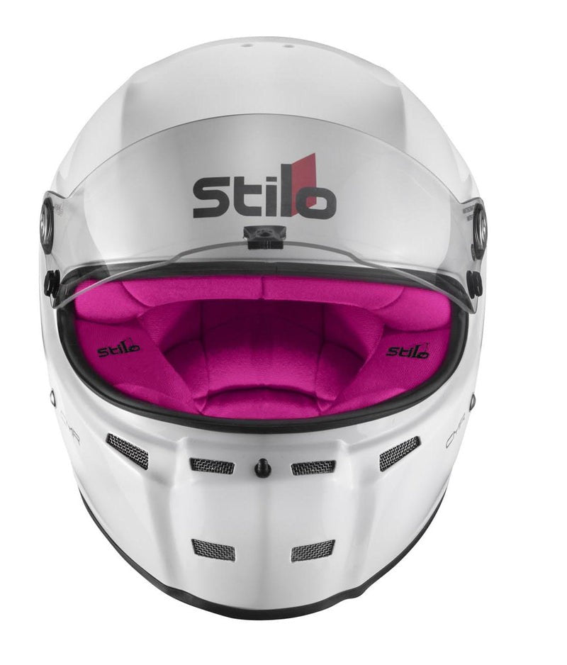 Sparco Casco Stilo St5 Cmr Blanco Interior Rosa Karting Talla 57 - Sparco original VRM Motorsports imagen 1
