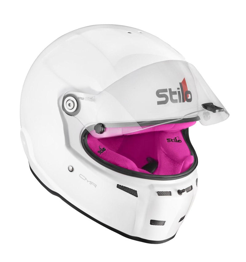 Sparco Casco Stilo St5 Cmr Blanco Interior Rosa Karting Talla 57 - Sparco original VRM Motorsports imagen 2