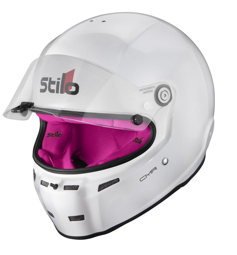 Sparco Casco Stilo St5 Cmr Blanco Interior Rosa Karting Talla 57 - Sparco original VRM Motorsports imagen 4