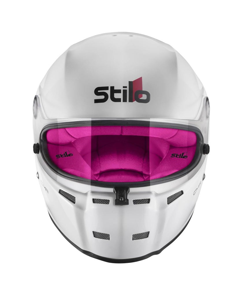 Sparco Casco Stilo St5 Cmr Blanco Interior Rosa Karting Talla 57 - Sparco original VRM Motorsports imagen 8