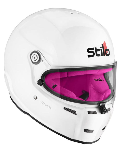 Sparco Casco Stilo St5 Cmr Blanco Interior Rosa Karting Talla 59 - Sparco original VRM Motorsports imagen 3