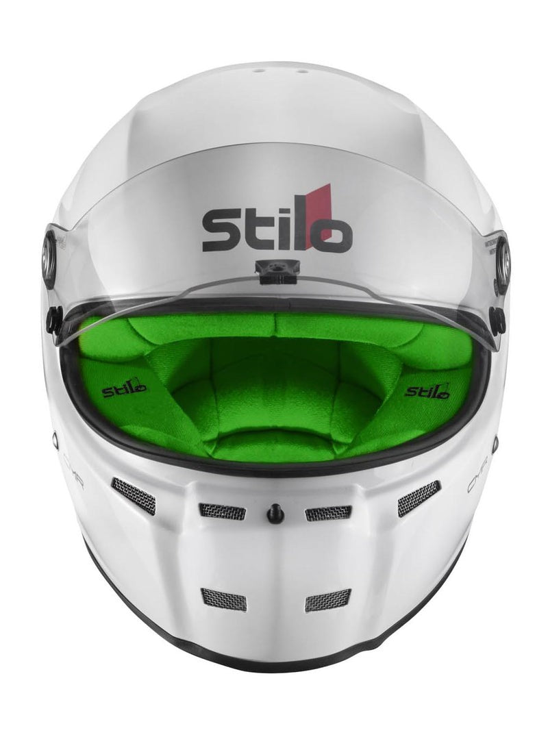 Sparco Casco Stilo St5 Cmr Blanco Interior Verde Karting Talla 56 - Sparco original VRM Motorsports imagen 8