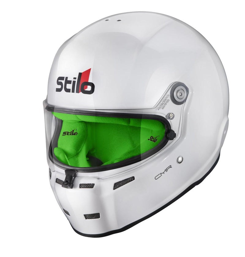Sparco Casco Stilo St5 Cmr Blanco Interior Verde Karting Talla 57 - Sparco original VRM Motorsports imagen 4
