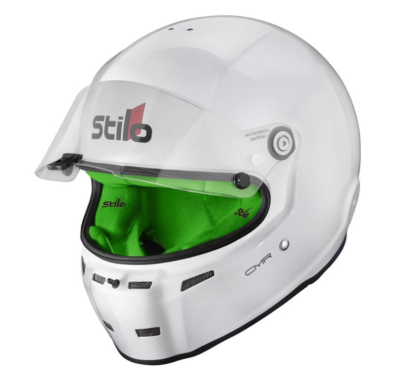 Sparco Casco Stilo St5 Cmr Blanco Interior Verde Karting Talla 59 - Sparco original VRM Motorsports imagen 5