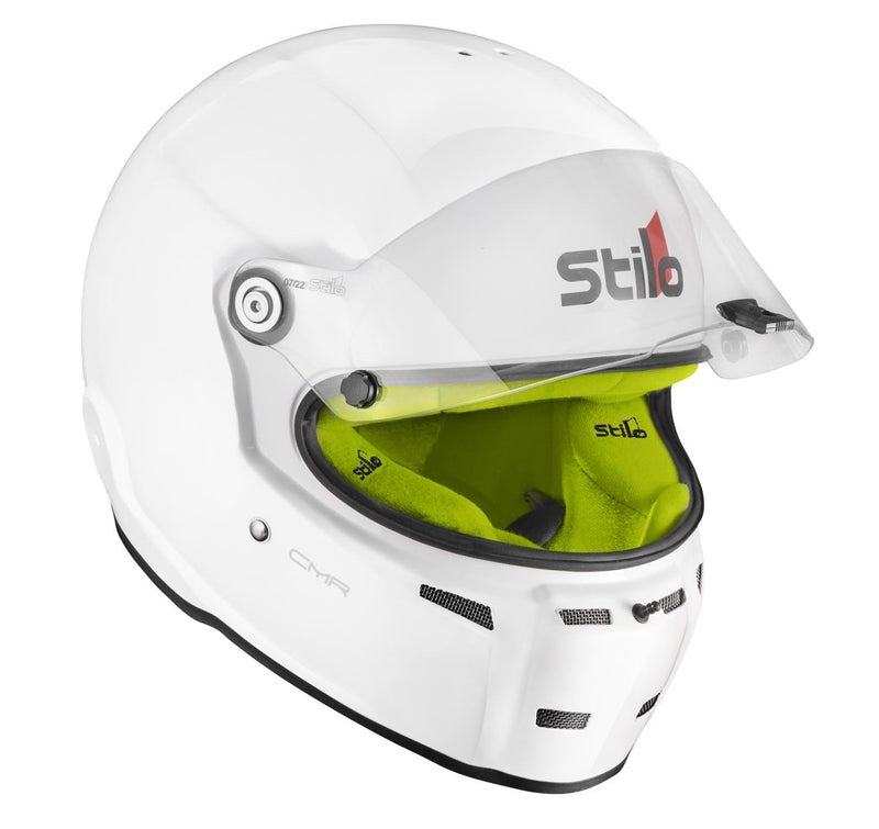 Sparco Casco Stilo St5 Cmr Blanco Interior Amarillo Karting Talla 57 - Sparco original VRM Motorsports imagen 2