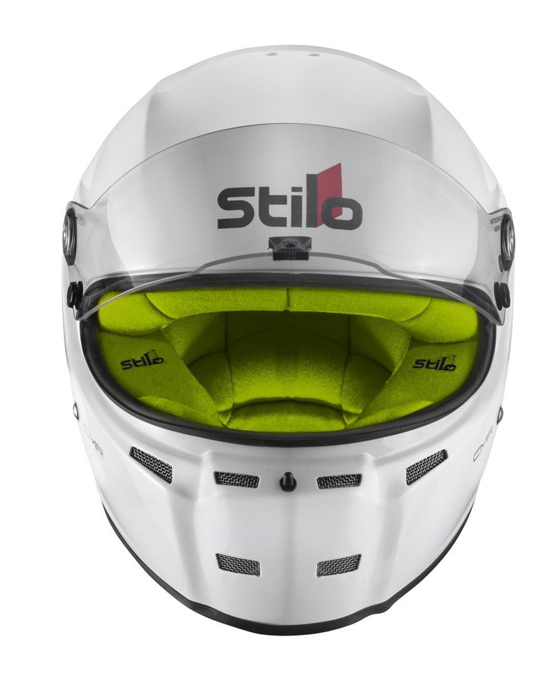 Sparco Casco Stilo St5 Cmr Blanco Interior Amarillo Karting Talla 59 - Sparco original VRM Motorsports imagen 1