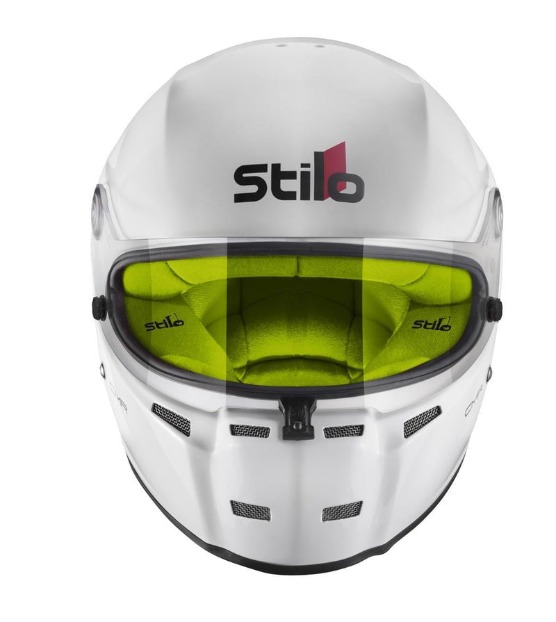 Sparco Casco Stilo St5 Cmr Blanco Interior Amarillo Karting Talla 59 - Sparco original VRM Motorsports imagen 8