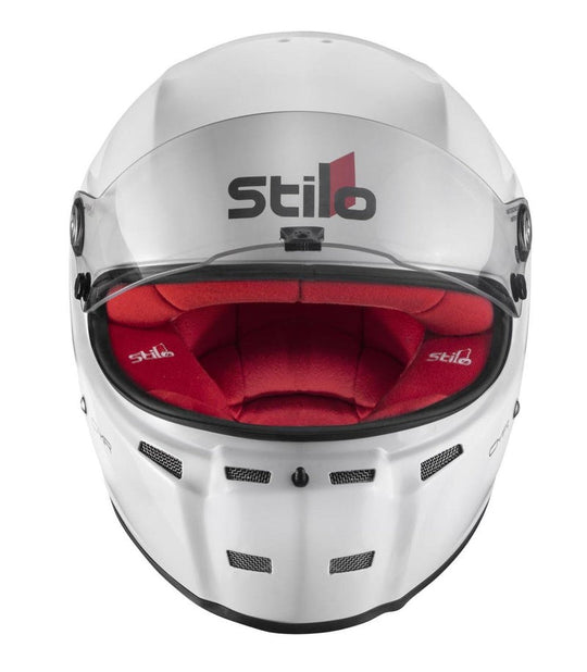 Sparco Casco Stilo St5 Cmr Blanco Interior Rojo Karting Talla 55 - Sparco original VRM Motorsports imagen 1