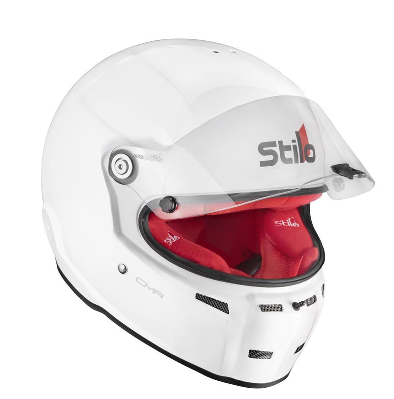 Sparco Casco Stilo St5 Cmr Blanco Interior Rojo Karting Talla 55 - Sparco original VRM Motorsports imagen 2
