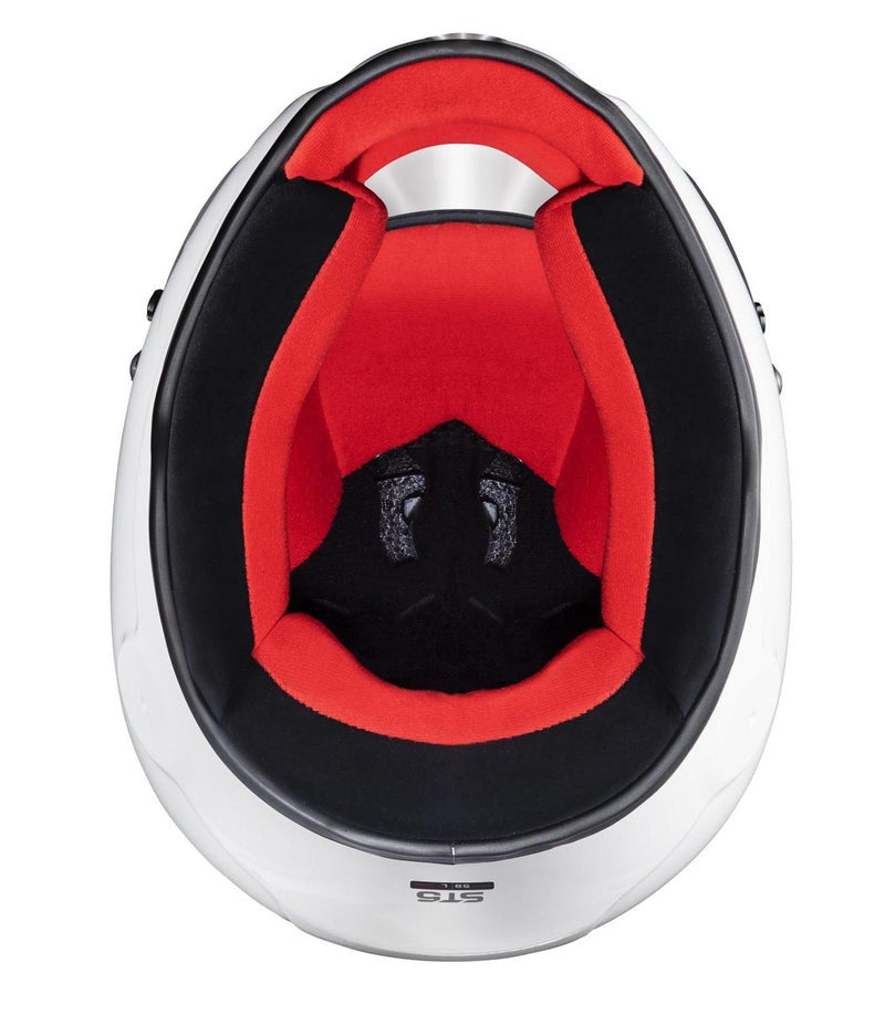 Sparco Casco Stilo St5 Cmr Blanco Interior Rojo Karting Talla 55 - Sparco original VRM Motorsports imagen 6