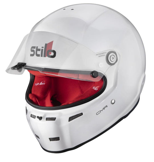Sparco Casco Stilo St5 Cmr Blanco Interior Rojo Karting Talla 56 - Sparco original VRM Motorsports imagen 4