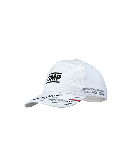 GORRA OMP BLANCO OMP RACING | VRM Motorsports