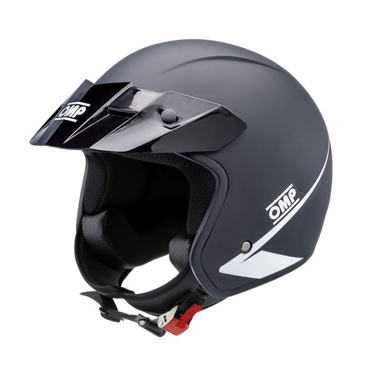 CASCO OMP STAR ECE 22.06 NEGRO MATE TALLA M - OMP original VRM Motorsports imagen 1