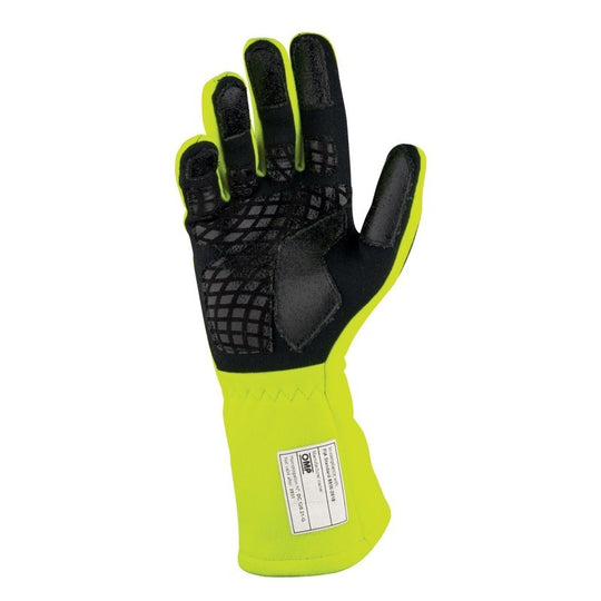 OMP GUANTES PRO MECH-S FIA 8856-2018 AMARILLO FLUO TALLA XL - OMP original VRM Motorsports imagen 2