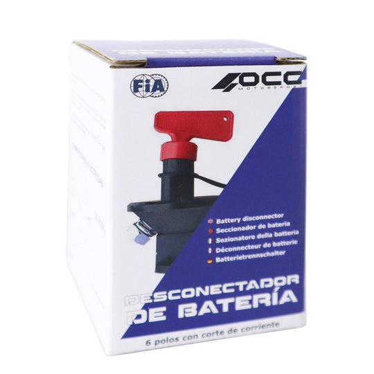 Sparco Desconectador Bateria 6 Polos Con Corte Corriente FIA - Sparco original VRM Motorsports imagen 7