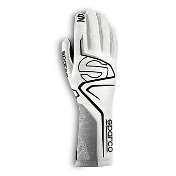 Sparco Guantes Lap FIA 8856-2018 Talla 12 Blanco/Negro - Sparco original VRM Motorsports imagen 1