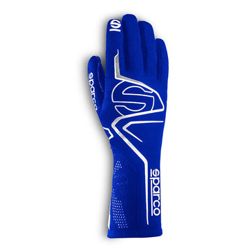 Sparco Guantes Lap FIA 8856-2018 Talla 10 Azul/Blanco - Sparco original VRM Motorsports imagen 1
