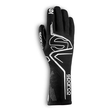 Sparco Guantes Lap FIA 8856-2018 Talla 12 Negro/Blanco - Sparco original VRM Motorsports imagen 1