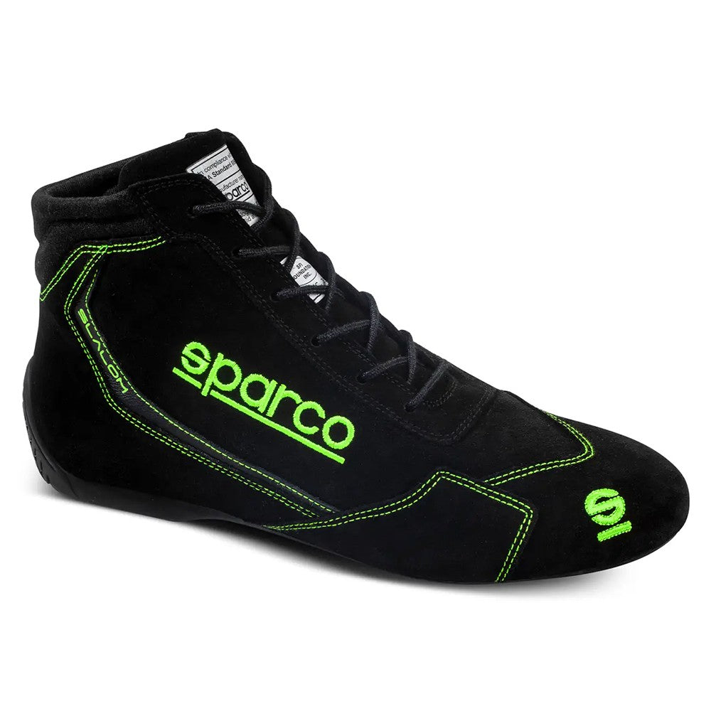 Sparco Botines Slalom 2022 Talla 37 Negro/Verde - Sparco original VRM Motorsports imagen 2