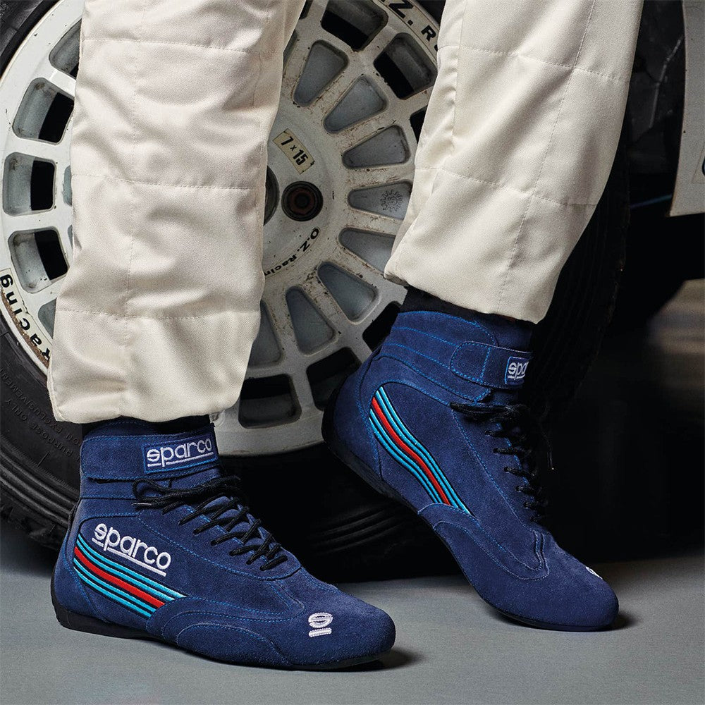 Sparco Botines Top Talla 38 Azul Marino Martini-R - Sparco original VRM Motorsports imagen 2