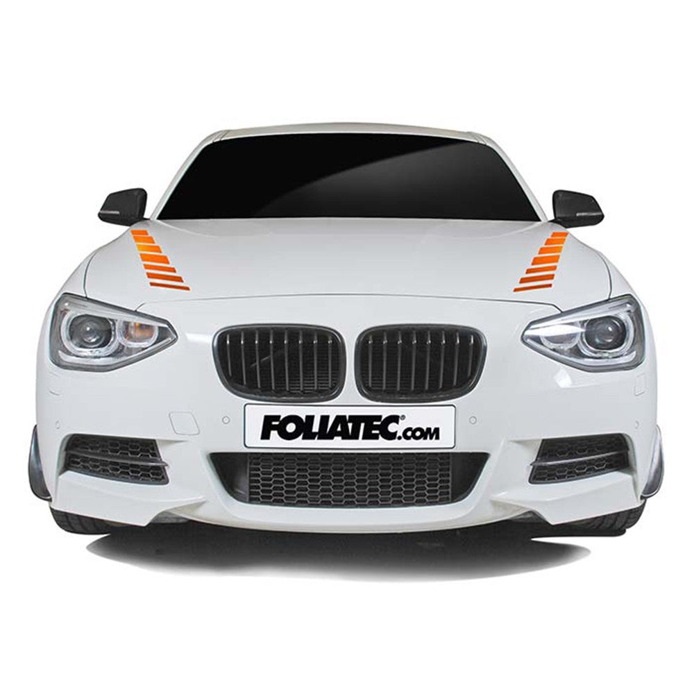 Foliatec Vinilo Decorativo Para Coche Diseéo Sombras Naranja - Imagen 3 Foliatec VRM Motorsports