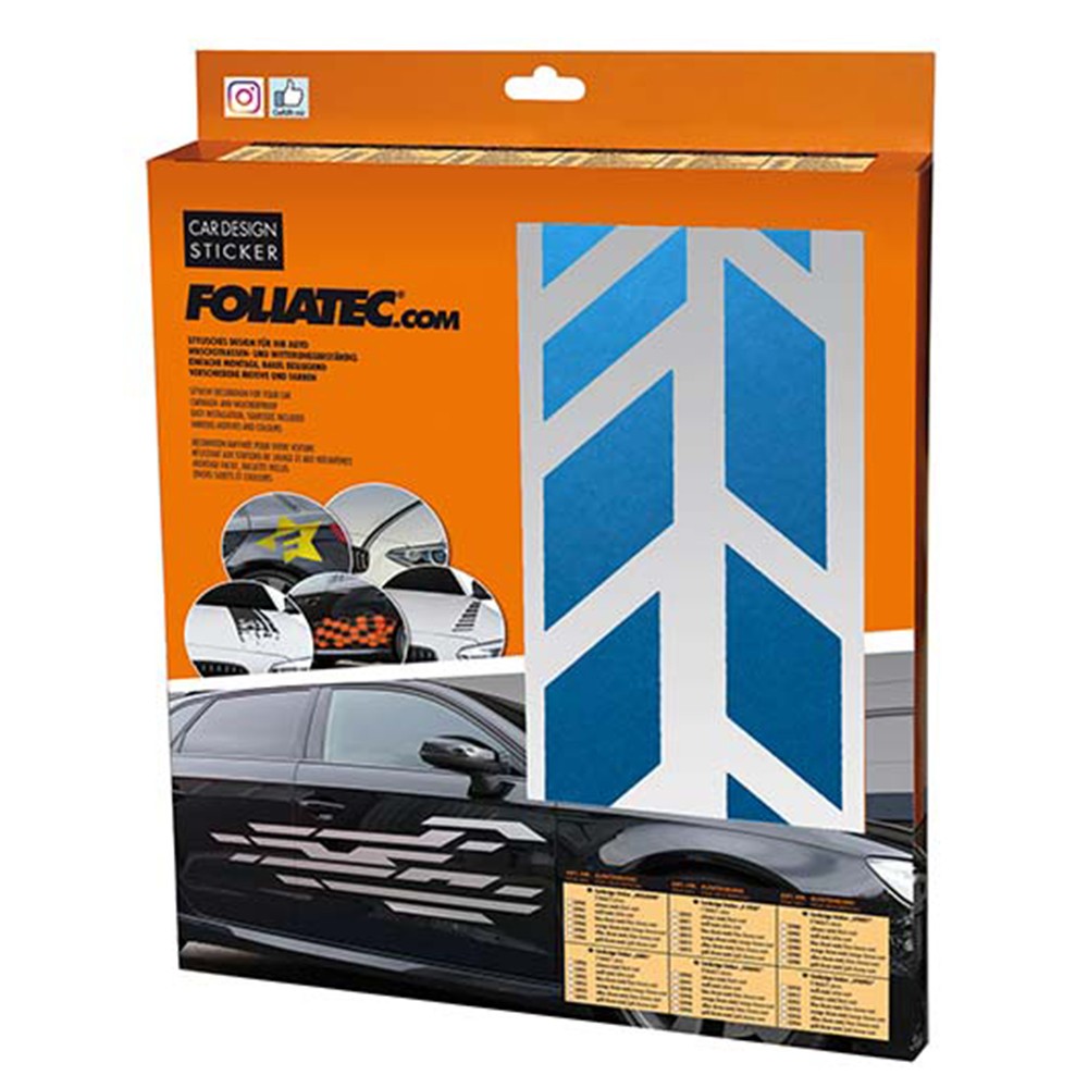 Foliatec Vinilo Decorativo Para Coche Diseéo Sombras Azul - Foliatec original VRM Motorsports