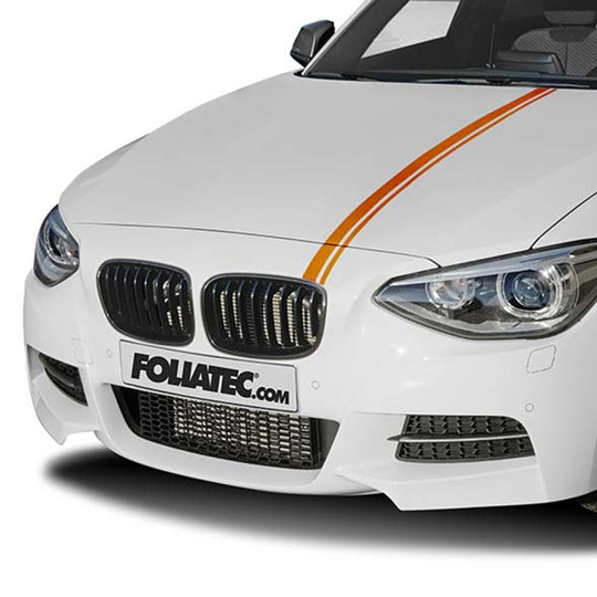 Foliatec Vinilos Decorativos Para Coche Diseéo Líneas Naranja - Imagen 3 Foliatec VRM Motorsports