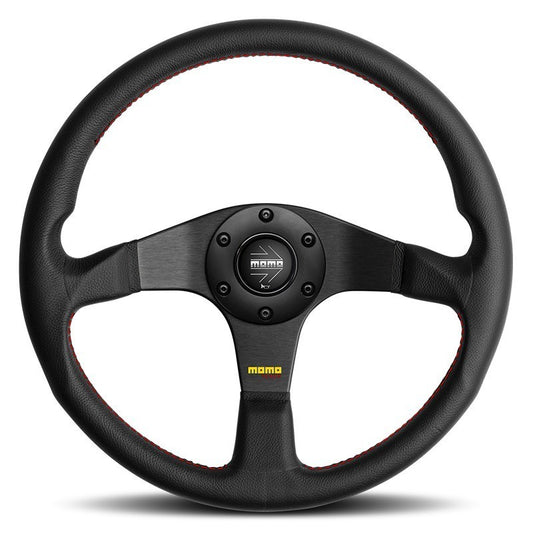 VOLANTE MOMO TUNER 350 MM PIEL NEGRA