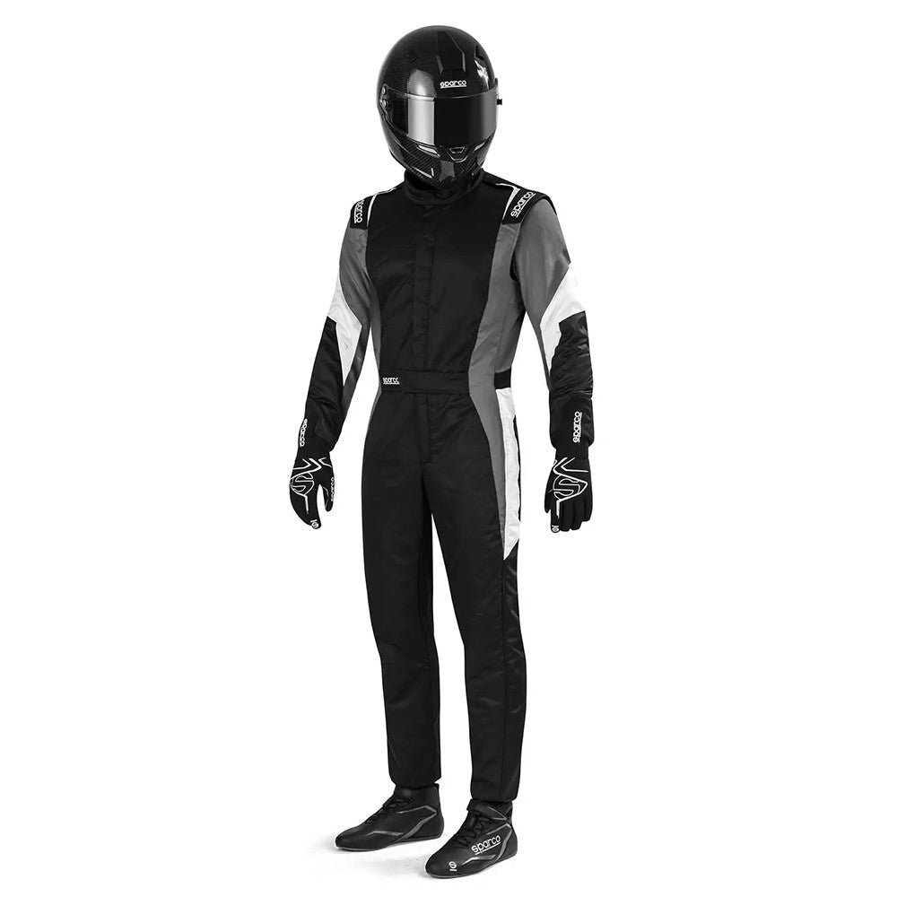 Sparco Traje Competition 2022 Talla 62 Negro/Blanco/Gris - Sparco original VRM Motorsports imagen 2