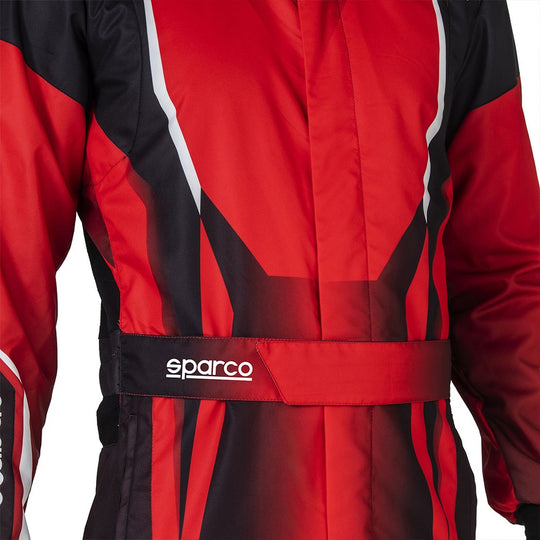 Traje De Karting Sparco K46 Prime K Niño Talla 150 Negro/Rojo - Sparco original VRM Motorsports imagen 4