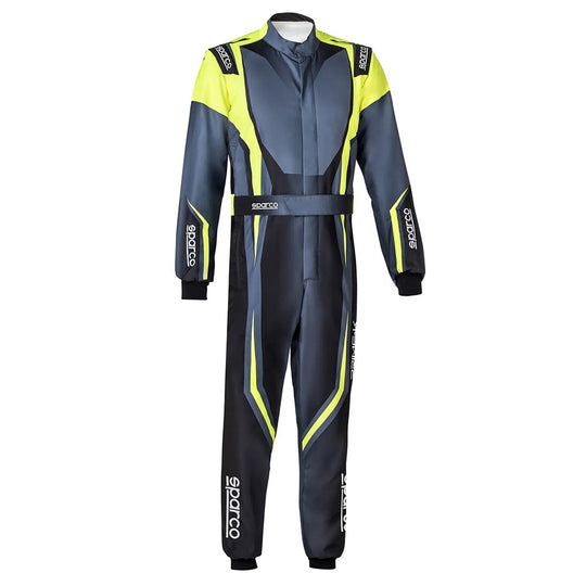 Traje De Karting Sparco K46 Prime K Talla 44 Negro/Amarillo Fluor - Sparco original VRM Motorsports imagen 1