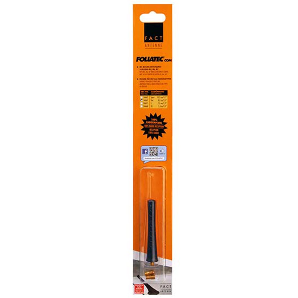 Foliatec Antena Dot Negra 8,2 Cm - Imagen 2 Foliatec VRM Motorsports