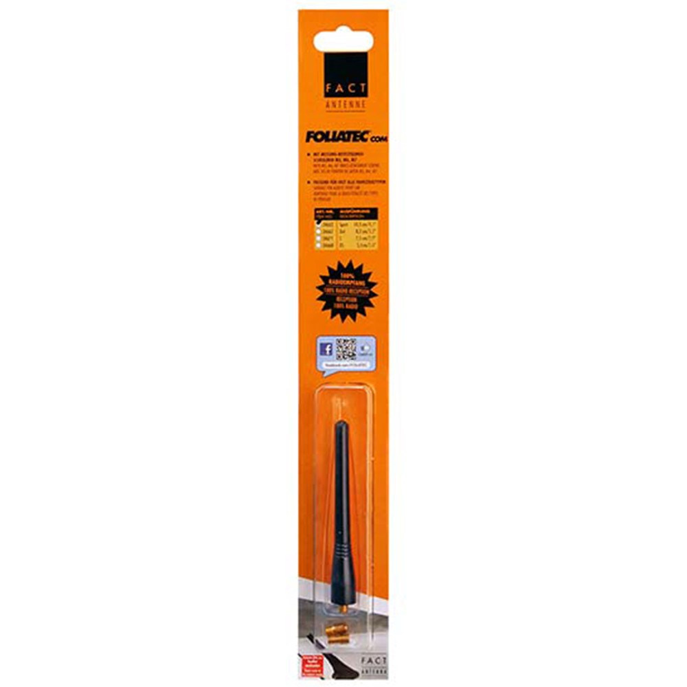 Foliatec Antena Sport Negra 10,5 Cm - Imagen 2 Foliatec VRM Motorsports