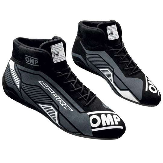 ZAPATILLAS OMP SPORT FIA 8856-2018 NEGRO/BLANCO TALLA 45 - OMP original VRM Motorsports imagen 1