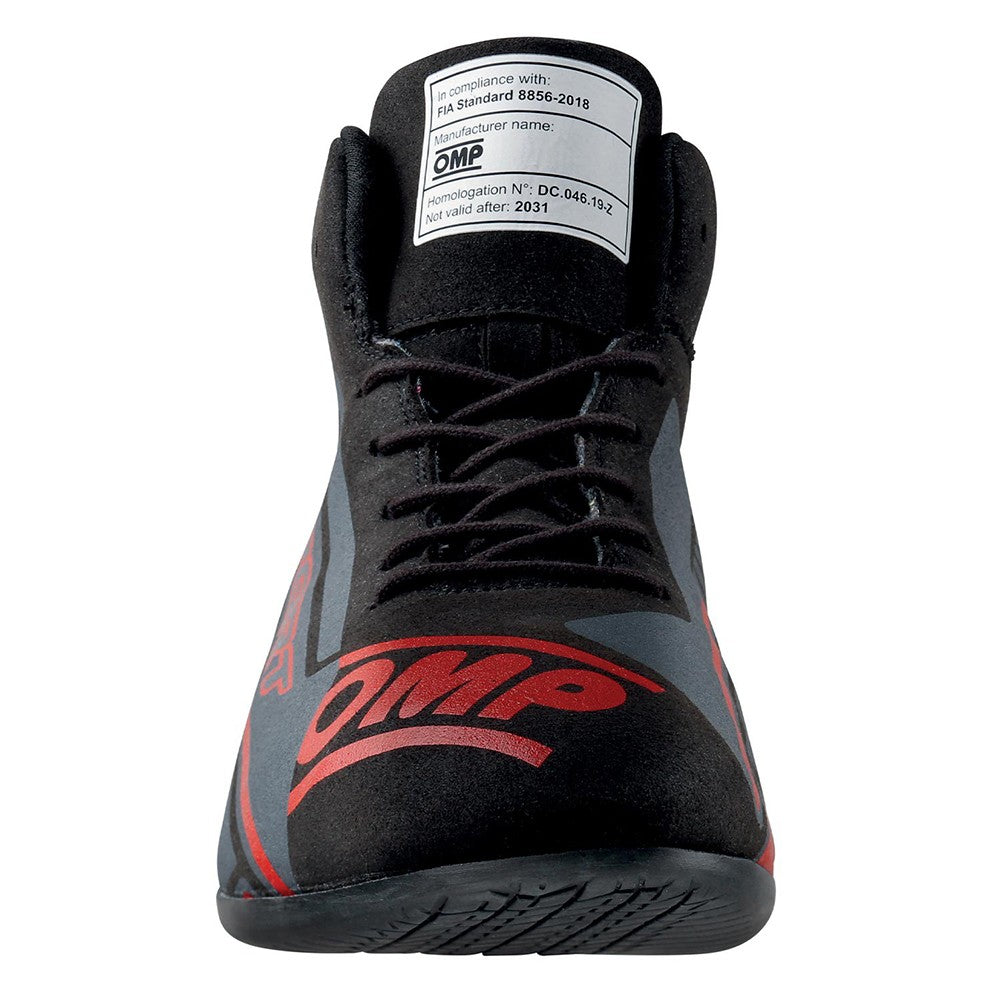 ZAPATILLAS OMP SPORT FIA 8856-2018 NEGRO/ROJO TALLA 40 - OMP original VRM Motorsports imagen 4