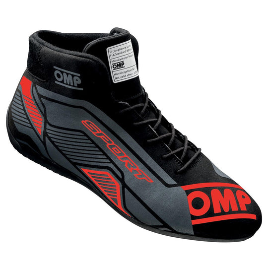 ZAPATILLAS OMP SPORT FIA 8856-2018 NEGRO/ROJO TALLA 43 - OMP original VRM Motorsports imagen 2