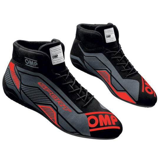 ZAPATILLAS OMP SPORT FIA 8856-2018 NEGRO/ROJO TALLA 44 - OMP original VRM Motorsports imagen 1