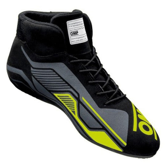 ZAPATILLAS OMP SPORT FIA 8856-2018 NEGRO/AMARILLO FLUO TALLA 46 - OMP original VRM Motorsports imagen 3