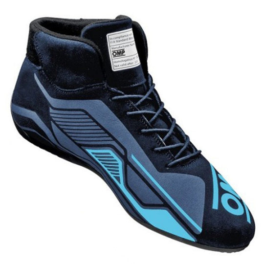 ZAPATILLAS OMP SPORT FIA 8856-2018 NEGRO/CIAN TALLA 41 - OMP original VRM Motorsports imagen 3