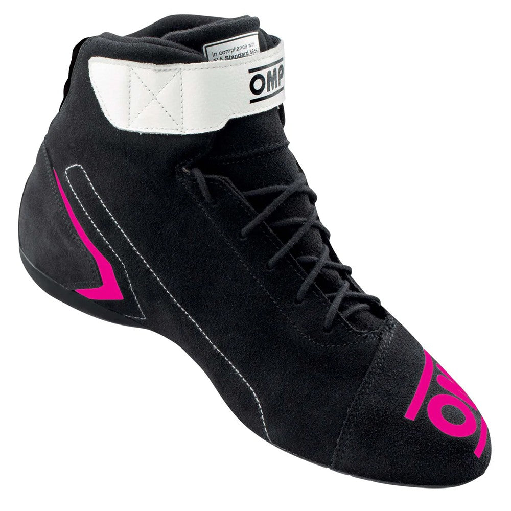 ZAPATILLAS OMP FIRST FIA 8856-2018 NEGRO/FUCSIA TALLA 37 - OMP original VRM Motorsports imagen 4