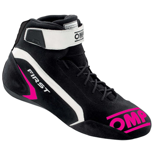 ZAPATILLAS OMP FIRST FIA 8856-2018 NEGRO/FUCSIA TALLA 39 - OMP original VRM Motorsports imagen 2