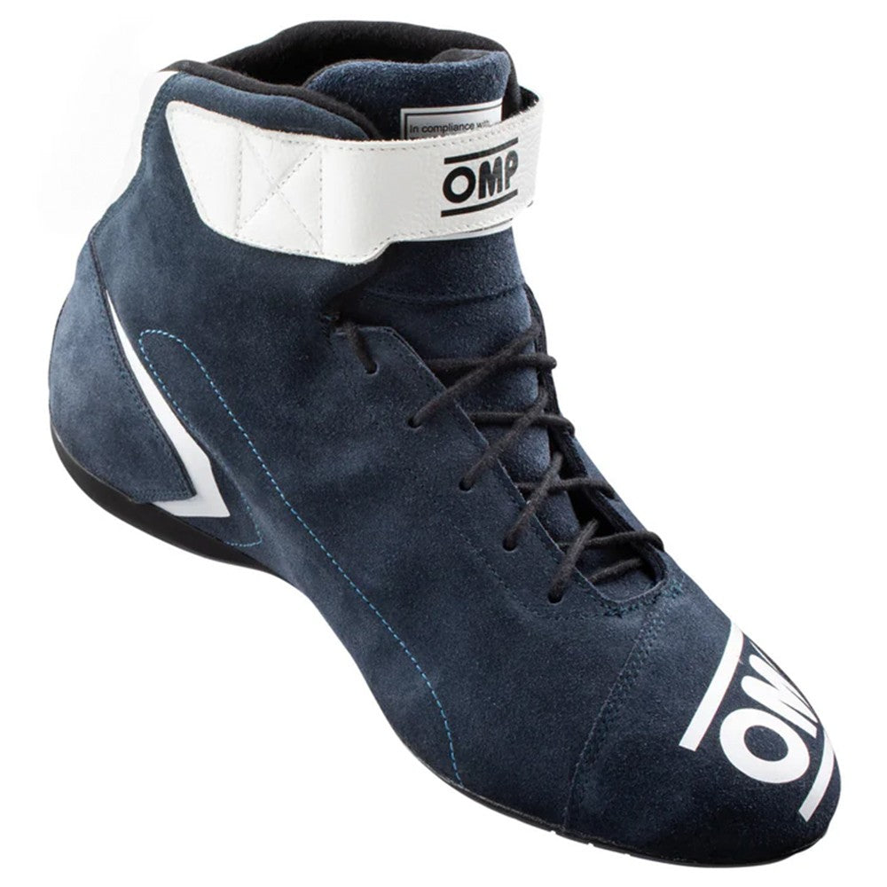 ZAPATILLAS OMP FIRST FIA 8856-2018 AZUL / BLANCO / CIAN TALLA 44 - OMP original VRM Motorsports imagen 2