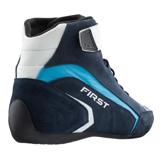 ZAPATILLAS OMP FIRST FIA 8856-2018 AZUL / BLANCO / CIAN TALLA 39 - OMP original VRM Motorsports imagen 5